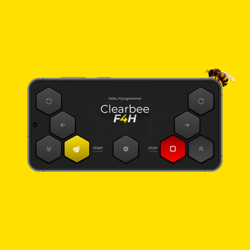 App for a window cleaning drone Design by V888