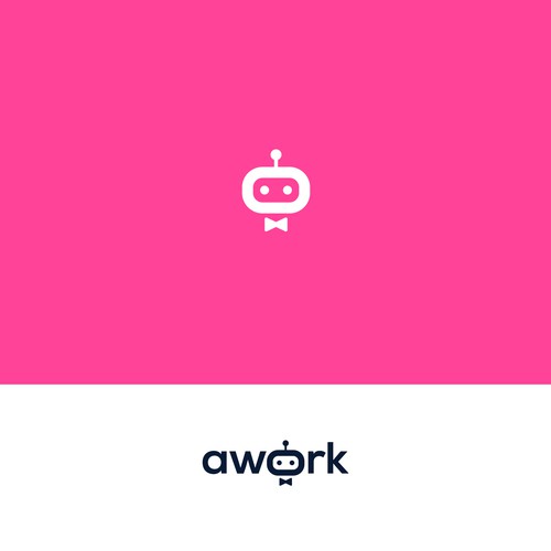 New logo for AI-based productivity software "awork" Diseño de Angela Cuellar