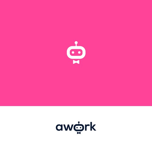 New logo for AI-based productivity software "awork" Design by Angela Cuellar