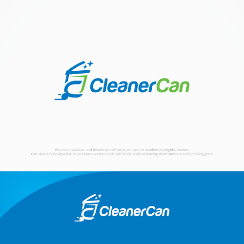 Design Modern, Professional Logo for Trash Can Cleaning Company di Duha™