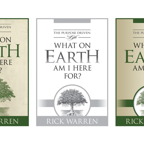 Book cover redesign for "What on Earth Am I Here For? The Purpose Driven Life" by Rick Warren Design by Zaaviart