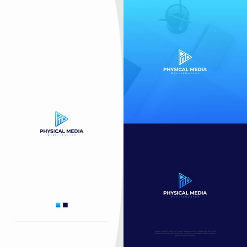 Logo Design for Movie Distribution Company Design by MotionPixelll™