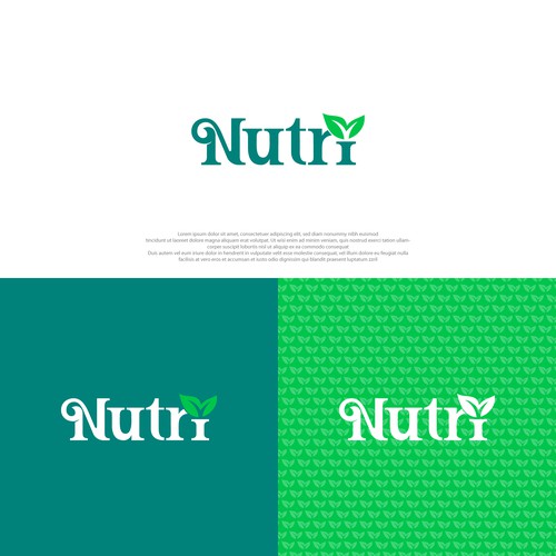 design a nutrition logo Diseño de VectorArt™