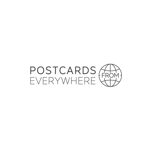 Postcards from Everywhere Logo Design by Branka lvdl