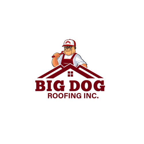 Designs Looking for a killer logo for Big Dog Roofing Inc!!! Logo