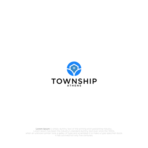 Logo design for new construction rental community of high-end townhomes Diseño de BATHARA™