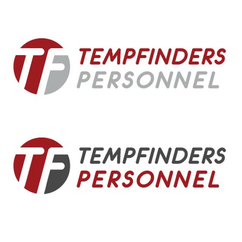 logo for Tempfinders Personnel Design by RedPandaBear