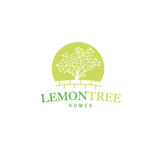 Lemon Tree Houses Logo Folegandros Island Resort in Greece! Design by Outer Space Media