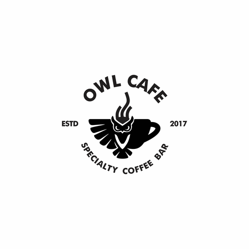 a new coffee shop logo design "owl cafe" Diseño de Bimazfw®