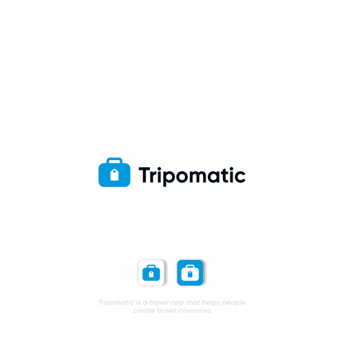 New logo for rebranding a trip planning app Design by TheToddler