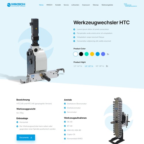 We need a modern design for our website Design by MercClass