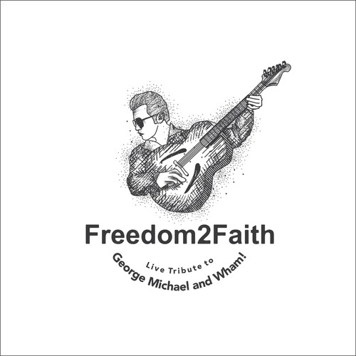 Michael Wham tribute band logo. Logo design contest
