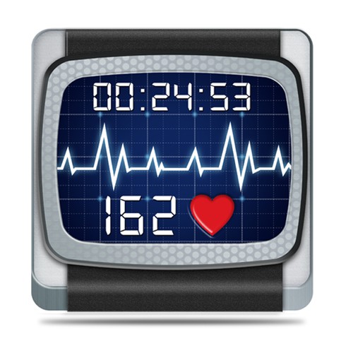 Need UNIQUE iPhone app icon for heart rate watch app! Design by TrevCom