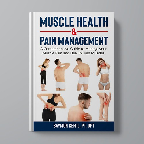 Book cover with a drawing images of the human anatomy combining muscles and bone structure. Design by Xnine