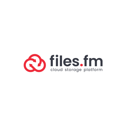 Files.fm logo and brand refresh for cloud storage platform Design by Diaveo