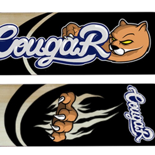 Design a Cricket Bat label for Cougar Cricket Réalisé par Citizen