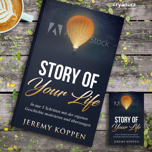 Create a unique cover for an absolutely great storytelling book-ontwerp door ryanurz