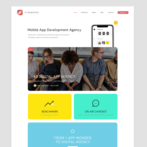 Web page design contest entry by Pavellev