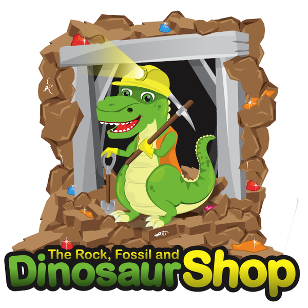 Help The Rock, Fossil and Dinosaur Shop with a new logo