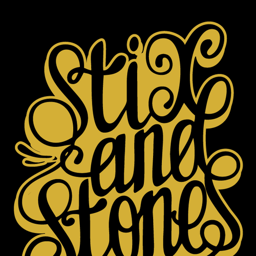 Create "Stix and Stones" typography t-shirt design Design by Markonis