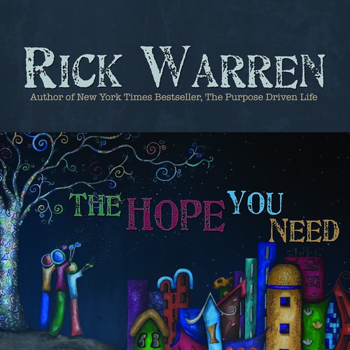 Leslie McCarthyさんのDesign Rick Warren's New Book Coverデザイン