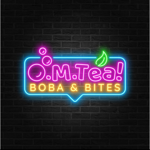 Design eye catching logo for bubble tea shop. Design by sebuahruang