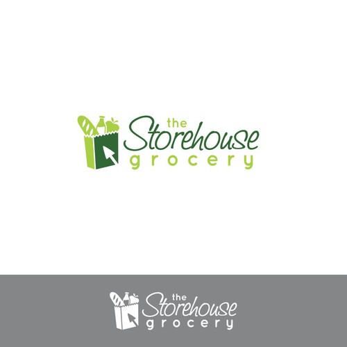 the Storehouse Grocery logo Design by Yulia Hudson