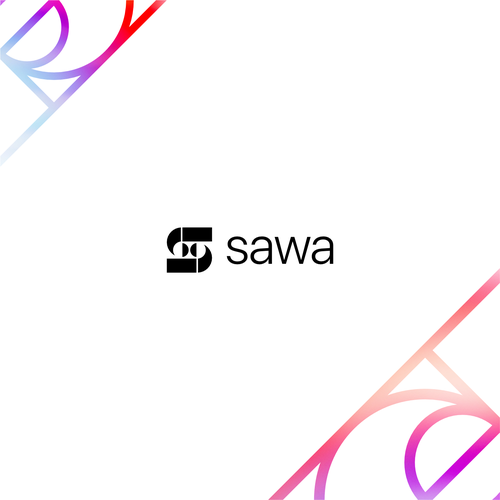 Sawa logo design Diseño de Harp Siras