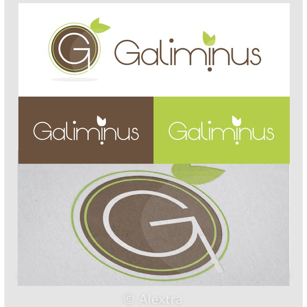 Design by Alextra titled "Galiminus : Site eco-responsable de vêtements bébé !"