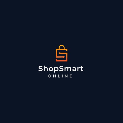 "SHOPSMART ONLINE" BRAND LOGO Design by Madhu Mia