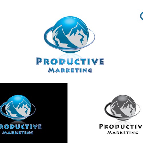 Innovative logo for Productive Marketing ! Design by Gutesha