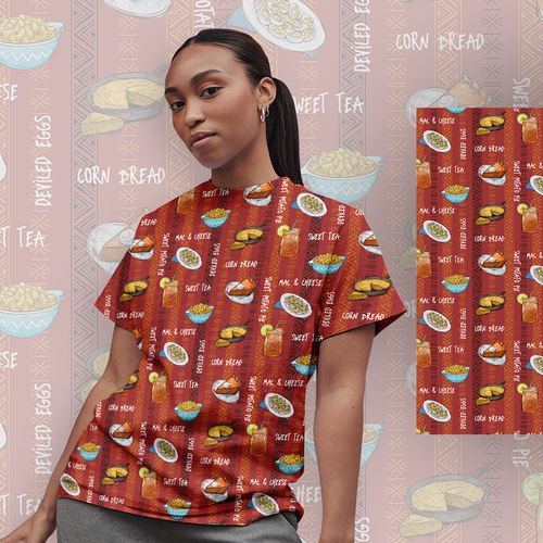 Soul Food/Foodie Themed T-Shirt Designs Design von MaryRay