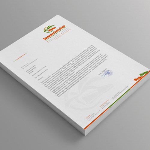 Stationery contest entry by Masgrafiko