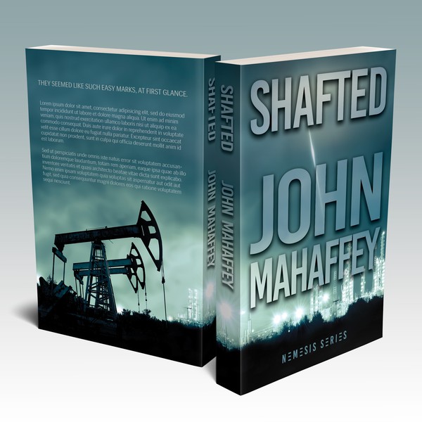 Dramatic layered cover for the first book in an exciting new series!