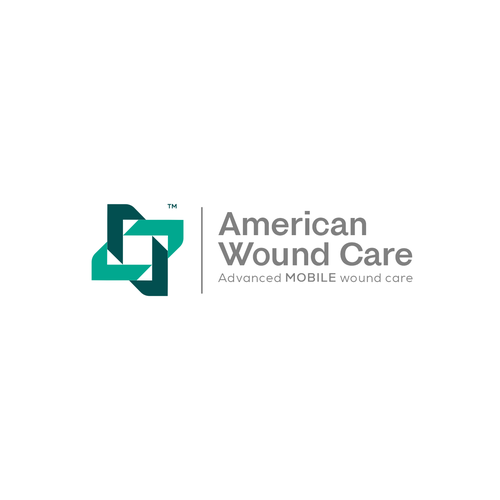 Clean logo for mobile wound care center Design by DK@99