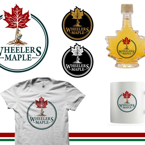 Make a logo as sweet as our maple syrup! Design by novanandz