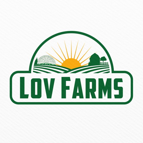 Modern/Abstract logo for small upstate NY vegetable farm. Design by i - Graphics