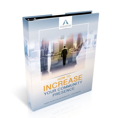 HOW TO INCREASE YOUR COMMUNITY PRESENCE Course Cover Design by LayoutBG