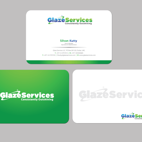 Create the next stationery for Glaze Services Réalisé par expert desizini
