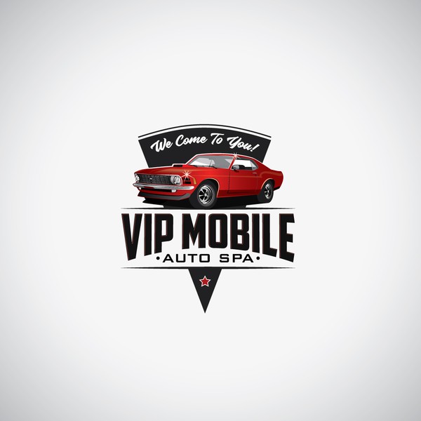 Classy Logo for a new Mobile Car Detailing Comp