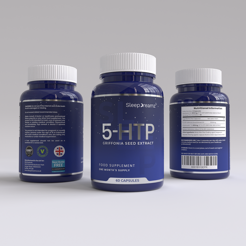 Sleep Supplement Label Design for Global Sleep Brand Design by Tamara.D