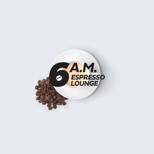 Design an enticing logo for 6 A.M. Espresso Lounge Design by YDesign27
