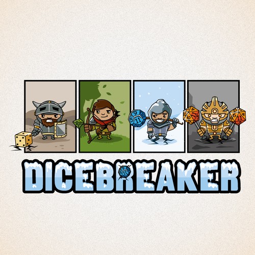 Board Gaming Website Dicebreaker.com Needs a Logo! Design by |Alex|