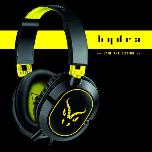 Gaming headset company for the brilliant minds Logo design contest