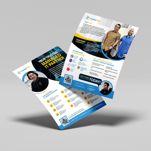 Twintel Service Advertisement Design by Isa.Osmar