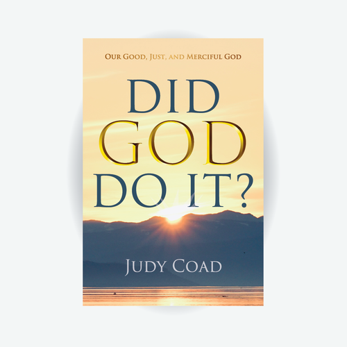 Design book cover and e-book cover  for book showing the goodness of God Design by psclio