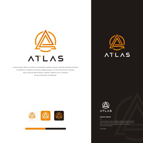 Abstract logo for crypto project Design by JudynGraff