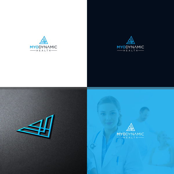 Design by stef emanuel titled ""M" or "MD" "MyoDynamic Health""