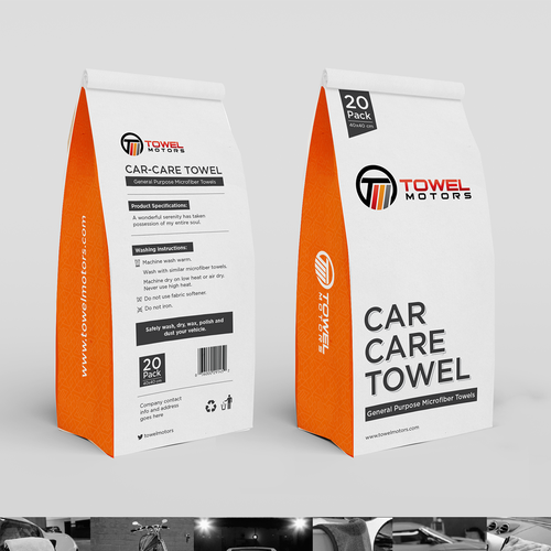 Packaging for car care product, Product label contest