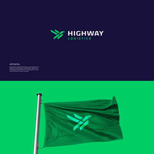 Logistics and Transport Company Logo Design by artsigma